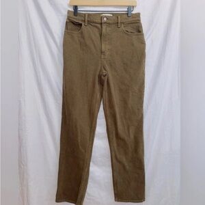 Abercrombie & Fitch Women's High Rise Brown Jeans